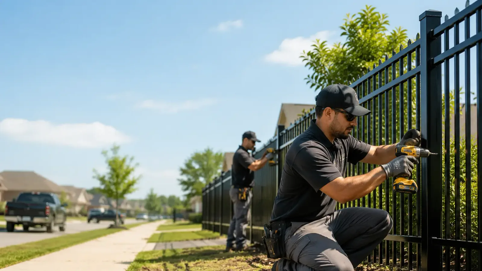 Metal Fence Installation in Ludlow Falls, OH